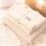 Little Star Baby Shower Unisex Cream Gift Box, thumbnail 5 of 12