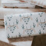 Personalised Christmas Deer Wrapping Paper, thumbnail 1 of 3