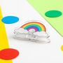 Colourful Rainbow Paper Clip, thumbnail 4 of 7