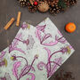 Dandelion Grey Cotton Tea Towel, thumbnail 1 of 7