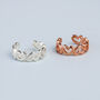 Sterling Silver Heart Ear Cuff, thumbnail 3 of 4