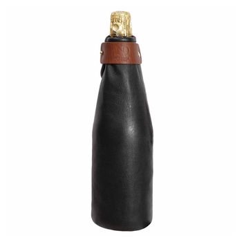 Leather Wine And Champagne Bottle Sleeve, 5 of 7