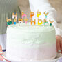 Birthday Brights 'Happy Birthday' Candles, thumbnail 1 of 4