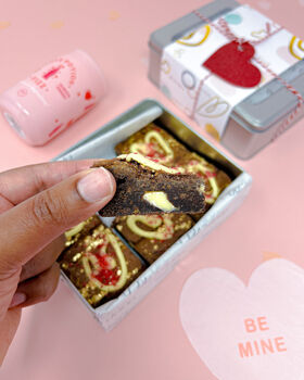 Love In Bloom Chocolate Brownies, 3 of 6