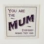 Best Mum Card ~ Handmade, thumbnail 3 of 3
