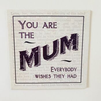 Best Mum Card ~ Handmade, 3 of 3