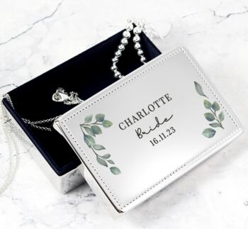Personalised Botanical Jewellery Box, 4 of 6