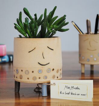 Smiley Face Pot Thank You Gift For Teacher, 2 of 9