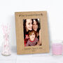 Personalised Our Grandchildren Wood Picture Frame, thumbnail 2 of 2