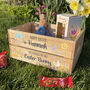 Personalised Springtime Easter Egg Hunt Gift Crate, thumbnail 1 of 4