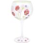 Poppy Hand Painted Gin Glass, thumbnail 3 of 4