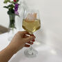 Personalised Printed Wine Glass, thumbnail 2 of 4