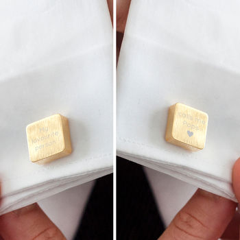 My Favourite People Call Me Grandad' Square Cufflinks, 12 of 12