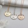 Personalised Piano Necklace With Name, thumbnail 4 of 11
