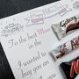 Personalised Mothers Day Chocolate Message Photo Board, thumbnail 7 of 8