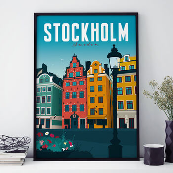 Stockholm Art Print, 2 of 4