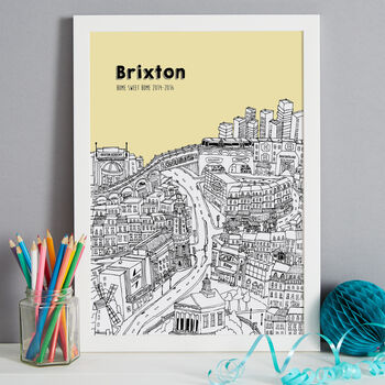 Personalised Brixton Print, 5 of 10