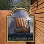 Longship Inn. Personalised Bar Sign, thumbnail 1 of 9