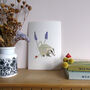 Badger And Muscari Giclee Fine Art Print, thumbnail 6 of 9
