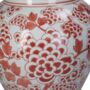 Chinoiserie Ginger Jar Pot And Vase Boxtel Red Porcelain, thumbnail 7 of 8