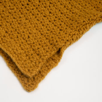 Beginners Poncho Crochet Kit, 9 of 12