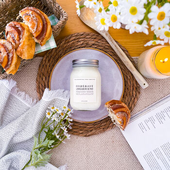 Farmhouse Homemade Cinnamon Buns Candle, 3 of 3