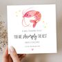 Pun Thank You Card, Teacher, Key Worker Appreciation Gift, Shrimply The Best, thumbnail 1 of 3