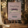 Welcome Wedding Sign/Bespoke Wedding Sign, thumbnail 3 of 6