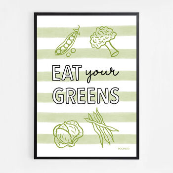 Eat Your Greens Print, 5 of 6