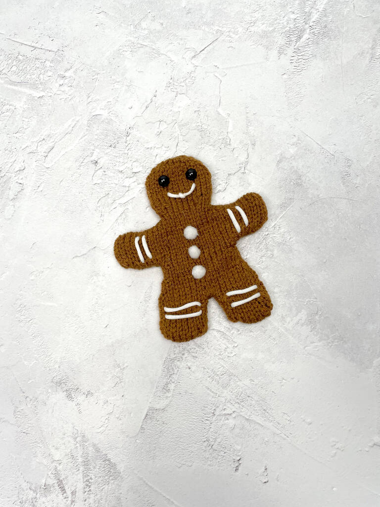 Gingerbread Knitting Kit, 1 of 2