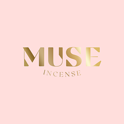 Gold Gradient Muse against pale pink background