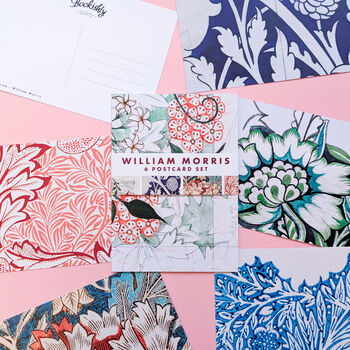 William Morris Postcards Set Of Six, 3 of 3