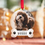 Personalised Dog Memorial Bauble Keepsake Gift, thumbnail 2 of 6