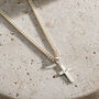 Personalised Cross Pendant Necklace, thumbnail 9 of 9