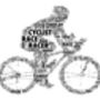 Cyclist Personalised Print, thumbnail 3 of 4