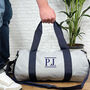 Personalised Mens Holdall Bag With Initials In Block, thumbnail 3 of 4