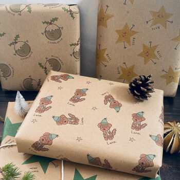 Cockapoo Personalised Wrapping Paper, 6 of 6