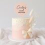 Acrylic Baby Shower Cake Topper, thumbnail 2 of 6