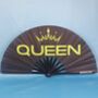 Queen Giant Bamboo Hand Clack Fan, thumbnail 1 of 2