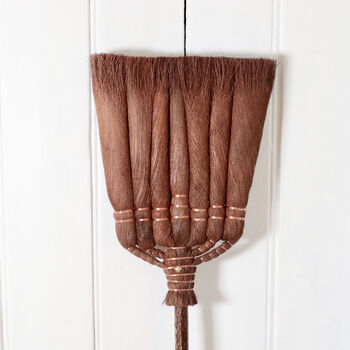 Handmade Japanese Palm Broom 125cm, 2 of 4
