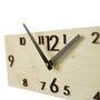 Scandi Design Minimalistic Natural Eco Wall Clock, thumbnail 2 of 10