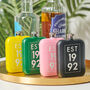 Personalised 30th Birthday Year Hip Flask, thumbnail 2 of 11