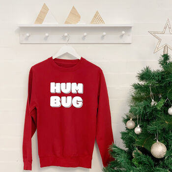 Humbug Unisex Christmas Jumper, 3 of 6