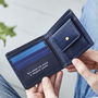 Personalised Leather Colour Block Coin Wallet, thumbnail 2 of 2
