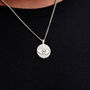 Evil Eye Men's Necklace Stainless Steel, thumbnail 10 of 10
