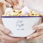 Personalised Date Night Popcorn Bowl, thumbnail 1 of 6