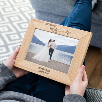 Personalised Happily Ever After Photo Frame, 2 of 2
