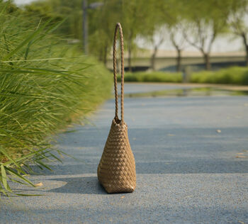 Handmade Weaving Style Shoulder Bag, 4 of 12
