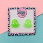 Octopus Glitter Studs *More Colours Available*, thumbnail 1 of 4