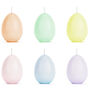 Pastel Egg Candles In An Egg Box, thumbnail 7 of 12